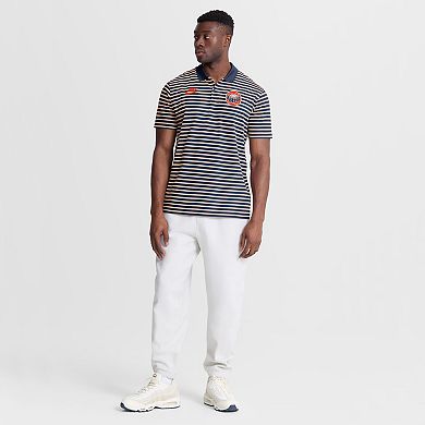 Men's Nike Navy Houston Astros Cooperstown Collection Dri-FIT Victory Striped Polo