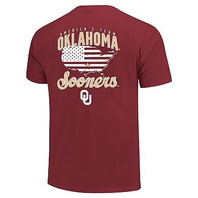 Men's Crimson Oklahoma Sooners America's Team T-Shirt