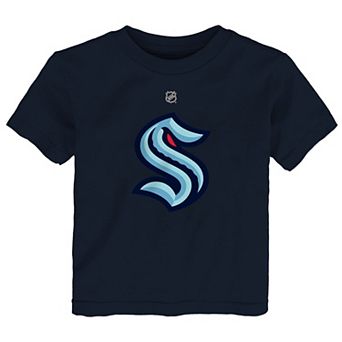 Infant Outerstuff Navy Seattle Kraken Primary Logo T-Shirt