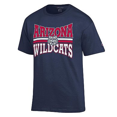 Men's Champion Navy Arizona Wildcats Team Zoom T-Shirt