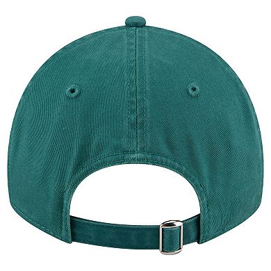 Women's New Era Dark Green Houston Astros Floral Stitch 9TWENTY Adjustable Hat
