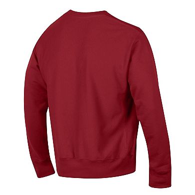 Men's Champion Crimson Alabama Crimson Tide Relentless Reverse Weave Sweatshirt