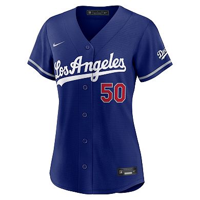 Women's Nike Mookie Betts Royal Los Angeles Dodgers Alternate Stadium Jersey