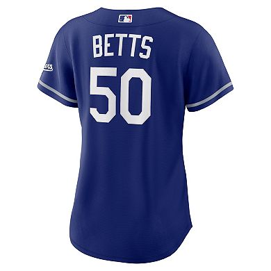 Women's Nike Mookie Betts Royal Los Angeles Dodgers Alternate Stadium Jersey