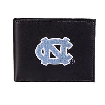 North Carolina Tar Heels Synthetic Leather Embroidered Bifold Wallet