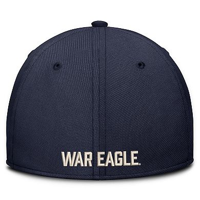 Men's Nike Navy Auburn Tigers Dri-FIT Vintage Rise Swooshflex Flex Hat