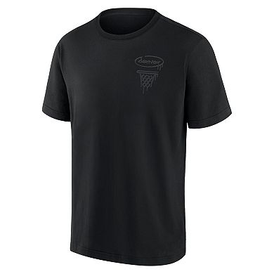 Men's Fanatics Denver Nuggets Blackout Heavyweight T-Shirt