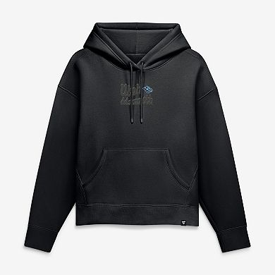 Women's Fanatics Utah Mammoth Blackout Hoodie