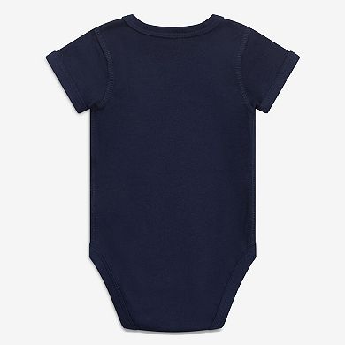 Newborn & Infant Navy Michigan Wolverines Start 'Em Young Bodysuit