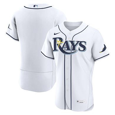 Men's Nike White Tampa Bay Rays Home Authentic Jersey
