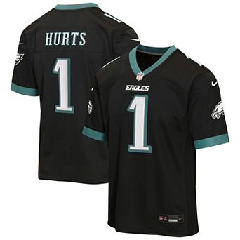 Youth Nike Jalen Hurts Black Philadelphia Eagles Alternate Game Jersey
