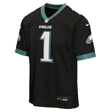 Youth Nike Jalen Hurts Black Philadelphia Eagles Alternate Game Jersey