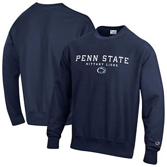Men's Champion Navy Penn State Nittany Lions Relentless Reverse Weave Sweatshirt