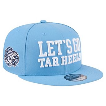 Men's New Era Carolina Blue North Carolina Tar Heels Go Team 9FIFTY Snapback Hat