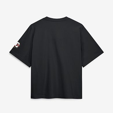 Women's Nike Black San Francisco 49ers 80th Anniversary Boxy T-Shirt