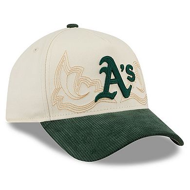 Men's New Era Stone Athletics Western Stitch 9FORTY A-Frame Adjustable Hat