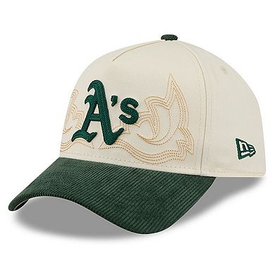 Men's New Era Stone Athletics Western Stitch 9FORTY A-Frame Adjustable Hat