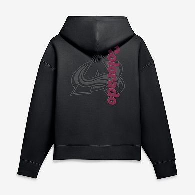 Women's Fanatics Colorado Avalanche Blackout Hoodie