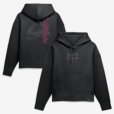 Women's Fanatics Colorado Avalanche Blackout Hoodie