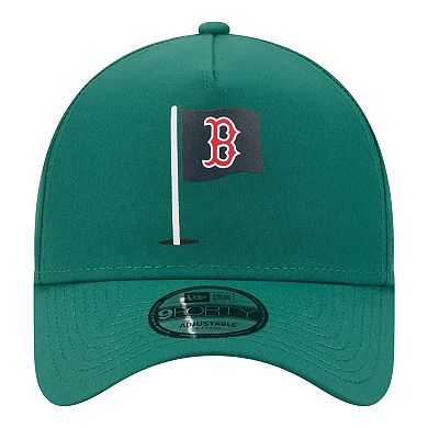 Men's New Era Green Boston Red Sox Pin Seeker 9FORTY A-Frame Adjustable Hat