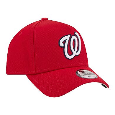 Youth New Era Red Washington Nationals 9FORTY A-Frame Adjustable Hat