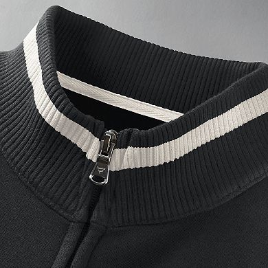 Men's Fanatics Black Denver Nuggets Crossover Full-Zip Jacket