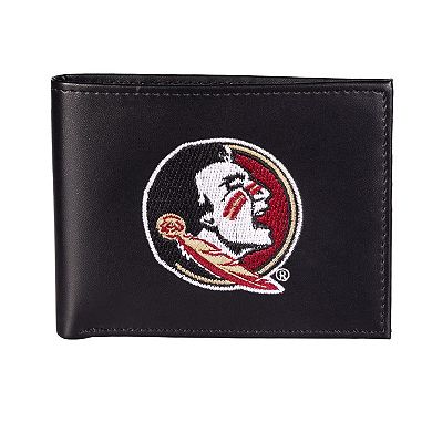 Florida State Seminoles Synthetic Leather Embroidered Bifold Wallet