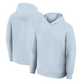 Men's Fanatics Light Blue Buffalo Bills Clutch Tri-Blend Hoodie