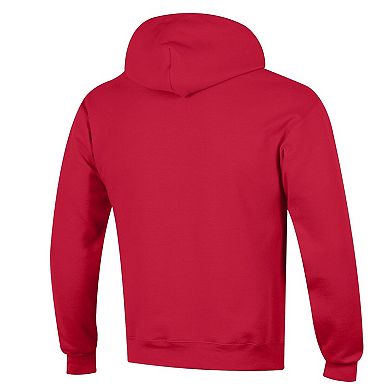 Men's Champion Scarlet Nebraska Huskers Team Pride Powerblend Hoodie