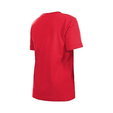 Youth New Era Red Cincinnati Reds Looney Tunes T-Shirt