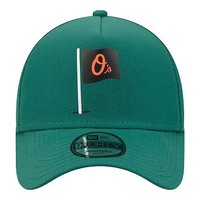 Men's New Era Green Baltimore Orioles Pin Seeker 9FORTY A-Frame Adjustable Hat