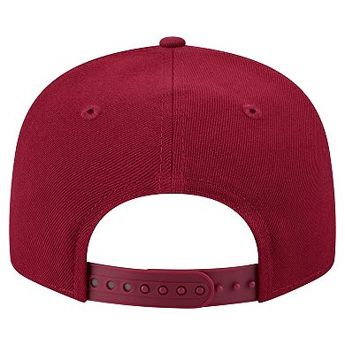 Men's New Era Burgundy Washington Commanders Core Team Script 9FIFTY Snapback Hat