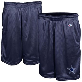 Men's Champion Navy Dallas Cowboys Classic Mesh Shorts