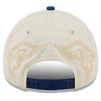 Men's New Era Stone Philadelphia Phillies Western Stitch 9FORTY A-Frame Adjustable Hat