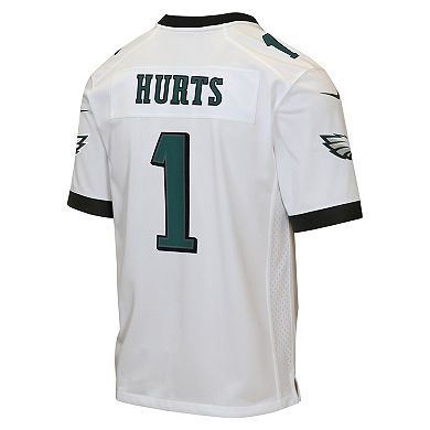 Youth Nike Jalen Hurts White Philadelphia Eagles Game Jersey