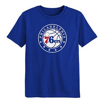 Preschool Outerstuff Royal Philadelphia 76ers Primary Logo T-Shirt