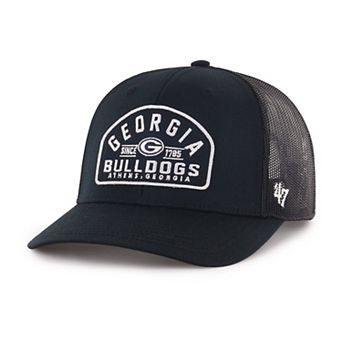Men's '47 Black Georgia Bulldogs Leland Trucker Adjustable Hat