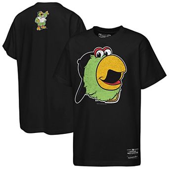 Youth Mitchell & Ness Black Pittsburgh Pirates Big Face Mascot T-Shirt