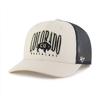 Men's '47 Natural Colorado Buffaloes Drawbridge Trucker Adjustable Hat