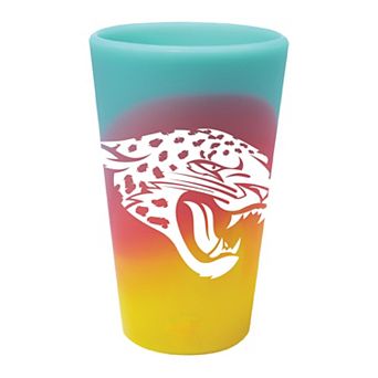 WinCraft Jacksonville Jaguars 16oz. Fashion Silicone Pint Glass