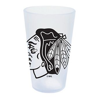 WinCraft Chicago Blackhawks 16oz. Icicle Silicone Pint Glass