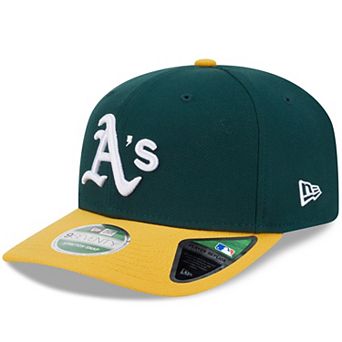 Men's New Era Green Athletics Player Replica 9SEVENTY Adjustable Hat
