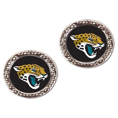 Women's WinCraft Jacksonville Jaguars Round Post Earrings