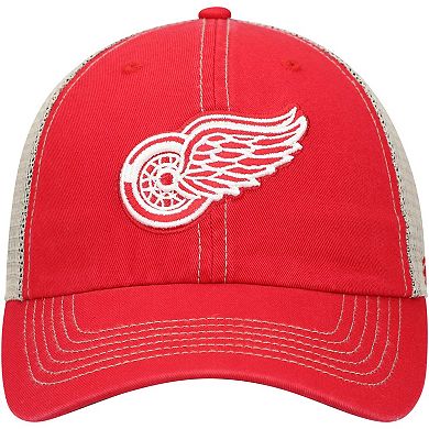 Men's '47 Red Detroit Red Wings Trawler Clean Up Trucker Snapback Hat
