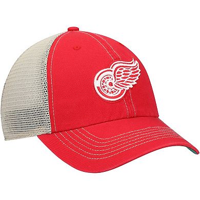 Men's '47 Red Detroit Red Wings Trawler Clean Up Trucker Snapback Hat