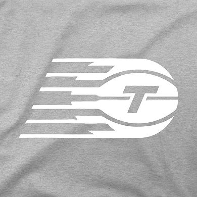 Unisex Stadium Essentials Heather Gray Toronto Tempo Primary Logo Pullover Hoodie