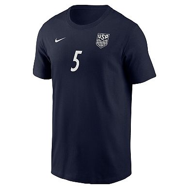 Men's Nike Antonee Robinson Navy USMNT Away Name & Number T-Shirt