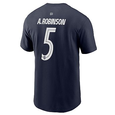 Men's Nike Antonee Robinson Navy USMNT Away Name & Number T-Shirt
