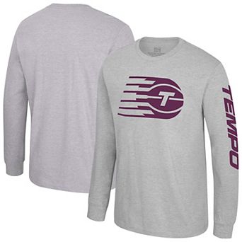 Unisex Stadium Essentials Heather Gray Toronto Tempo Origins Long Sleeve T-Shirt