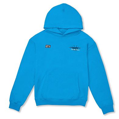 Unisex Live Breathe Futbol Light Blue Charlotte FC Pullover Hoodie